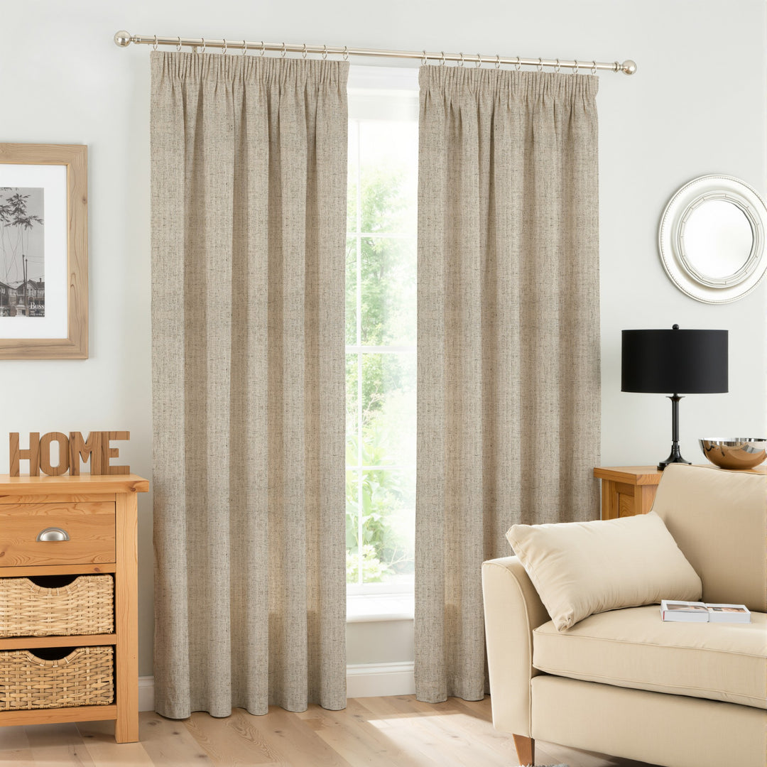 linen curtains
