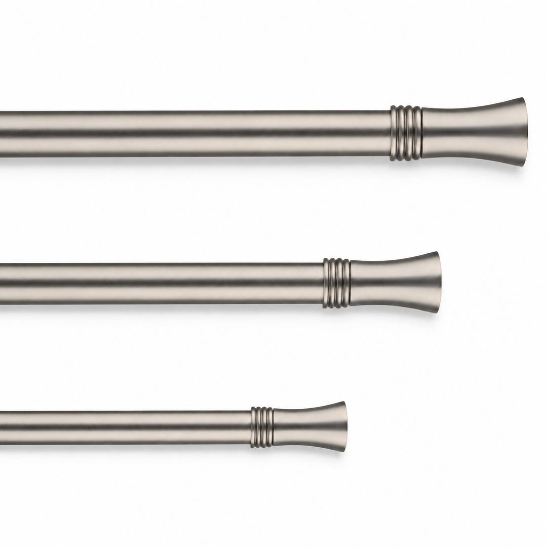 Arya Ring Trumpet 28mm Single Rod &amp; Finial Set