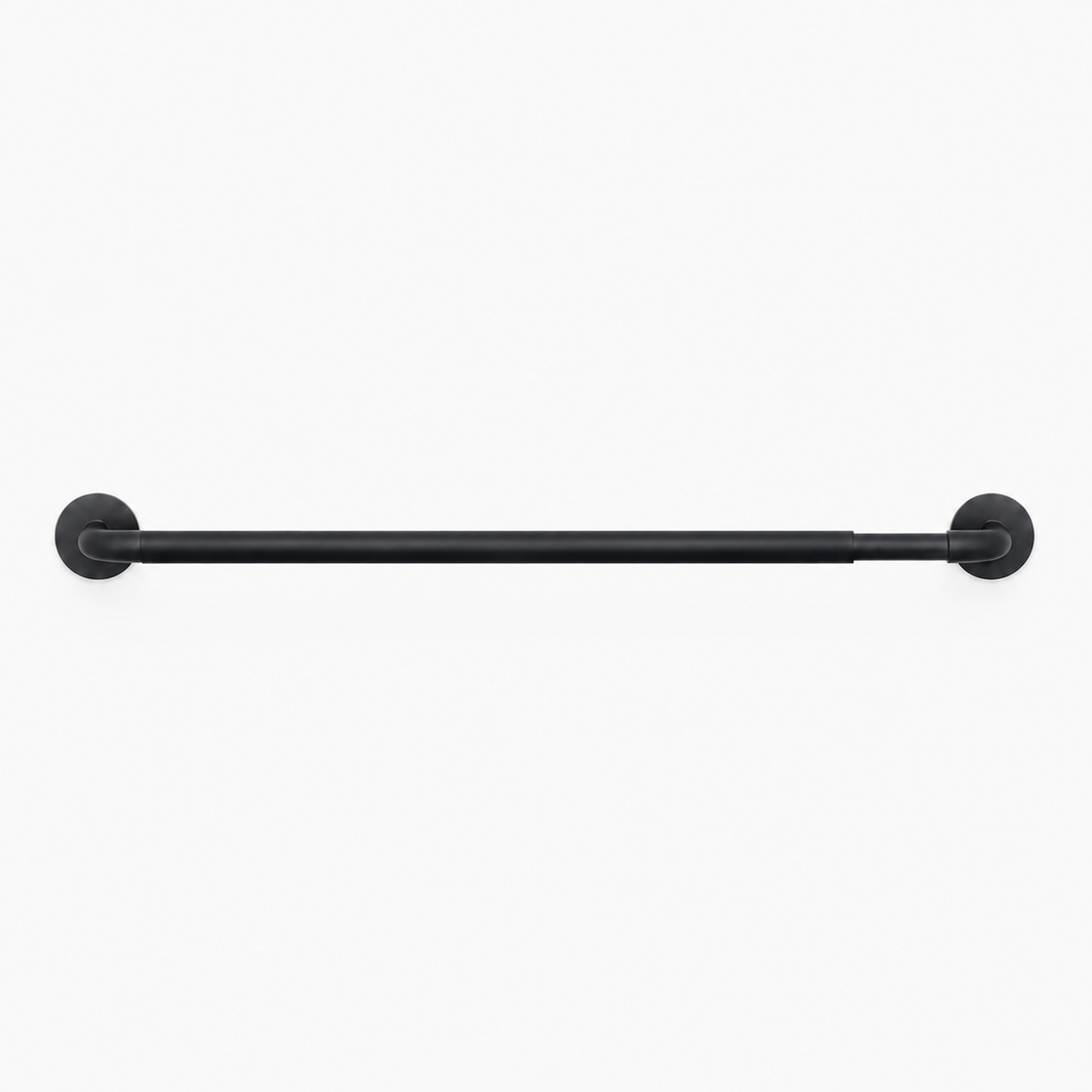 Curved-Angle Adhesive Café Rod