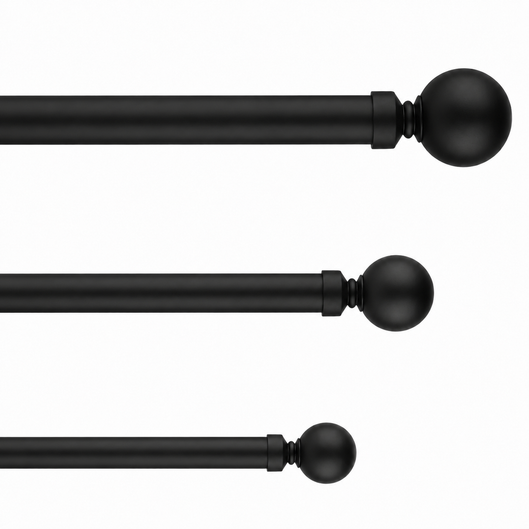 Arya Ball 28mm Single Rod &amp; Finial Set