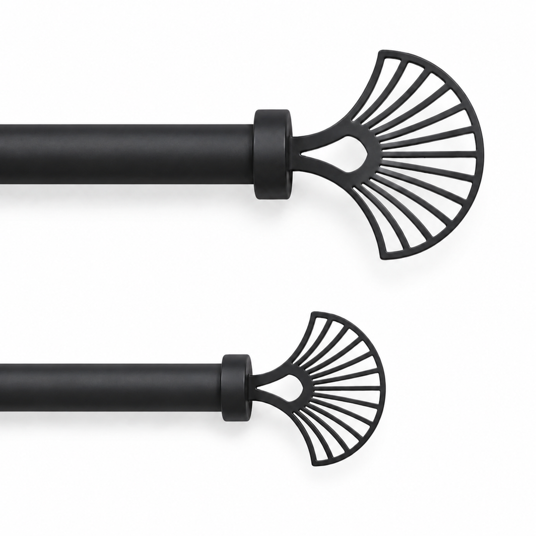Palme No. 2 28mm Single Rod &amp; Finial Set