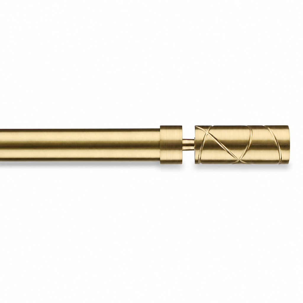 Arno X-Ray Cylinder 28mm Single Rod &amp; Finial Set