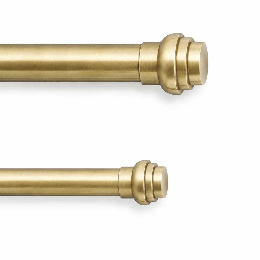 Dome 28mm Single Rod &amp; Finial Set