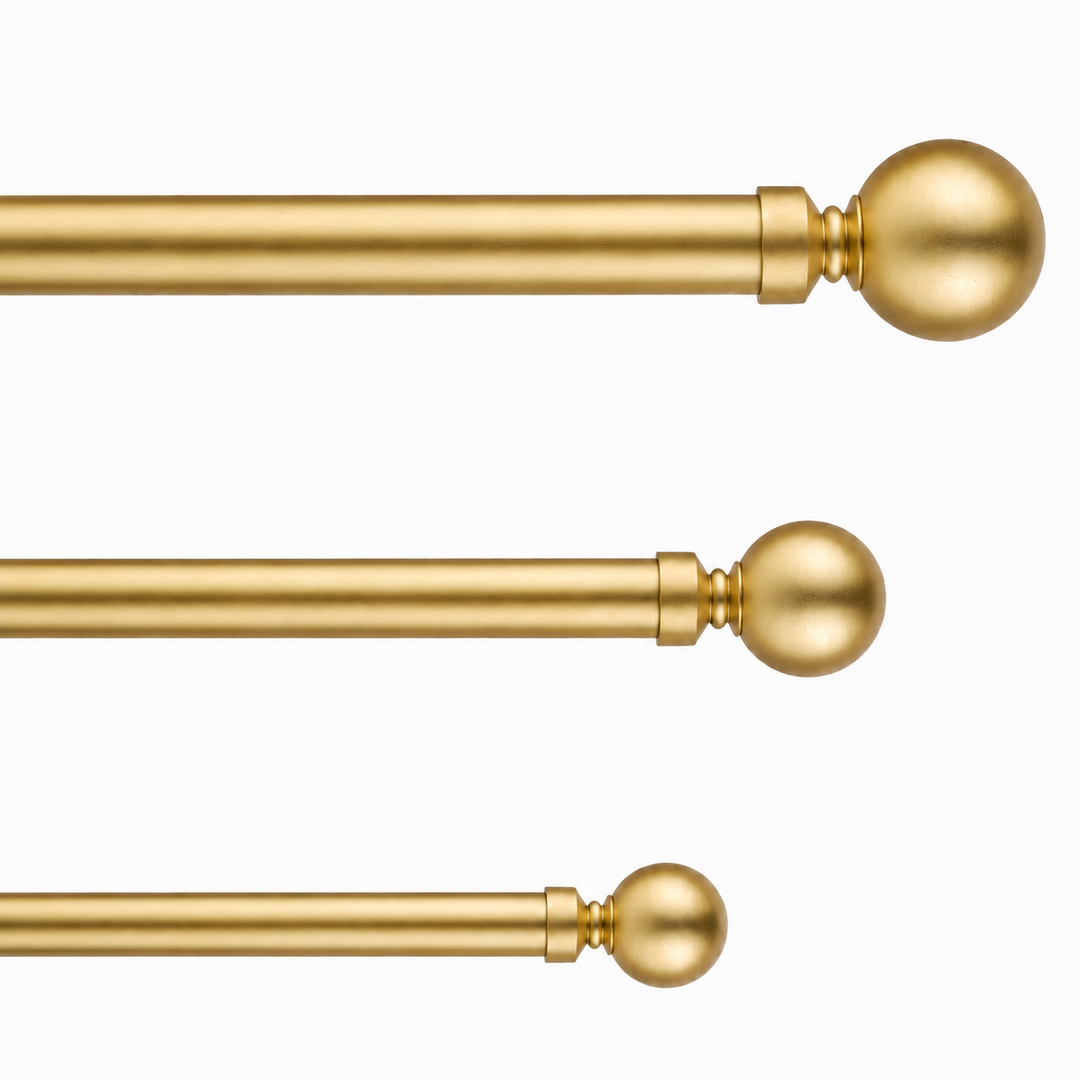 Arya Ball 28mm Single Rod &amp; Finial Set