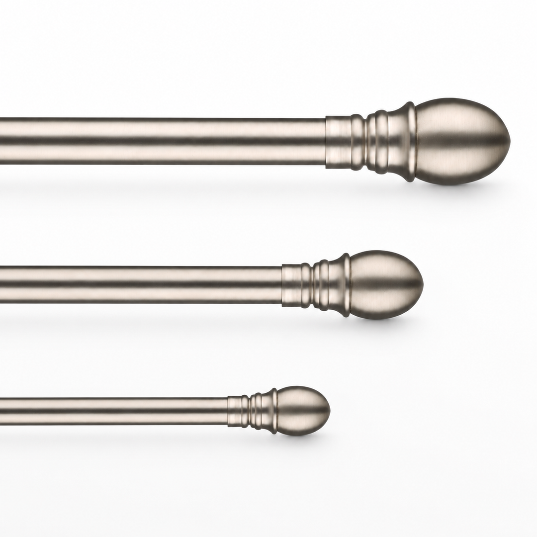 Arya Torch 28mm Single Rod &amp; Finial Set