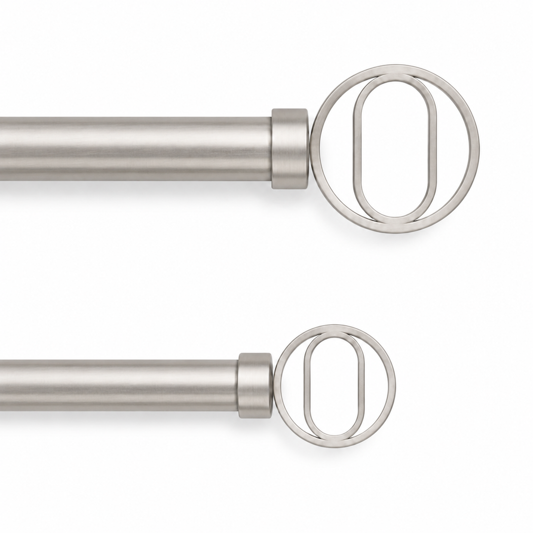 Visio No. 1 28mm Single Rod &amp; Finial Set