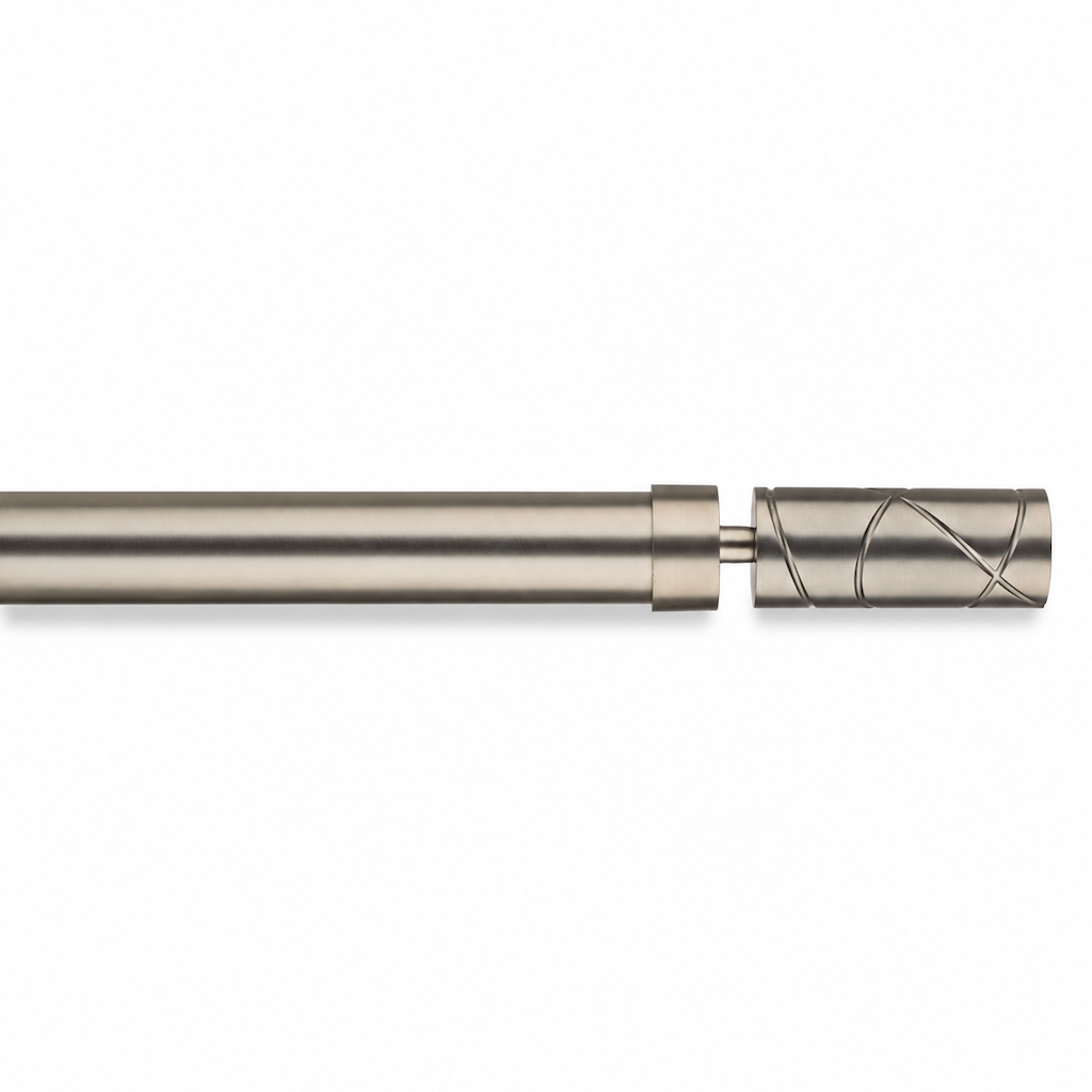 Arno X-Ray Cylinder 28mm Single Rod &amp; Finial Set