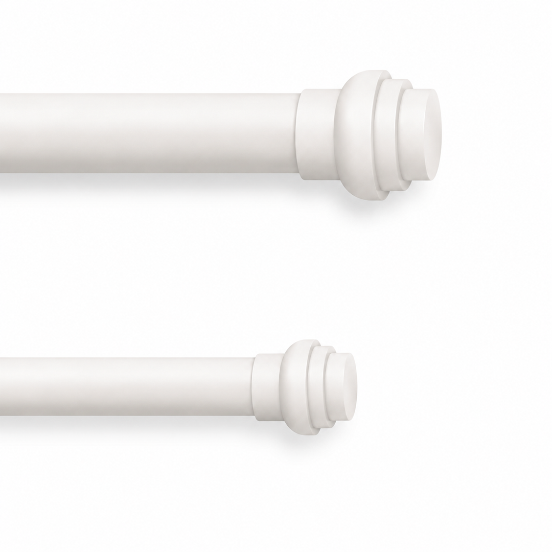 Dome 28mm Single Rod &amp; Finial Set