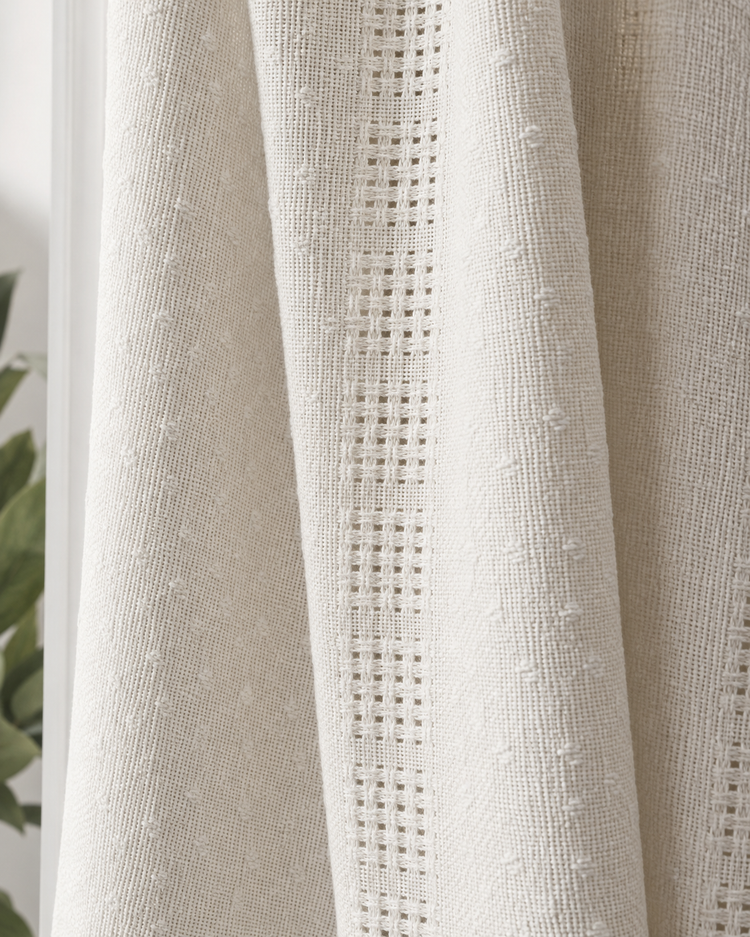 Tulum drapery fabric swatch