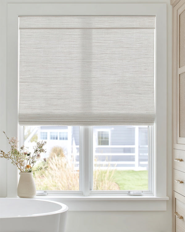 Bali bamboo shade fabric swatch
