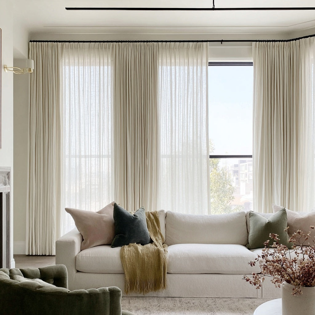 Amalfi Linen Drapes