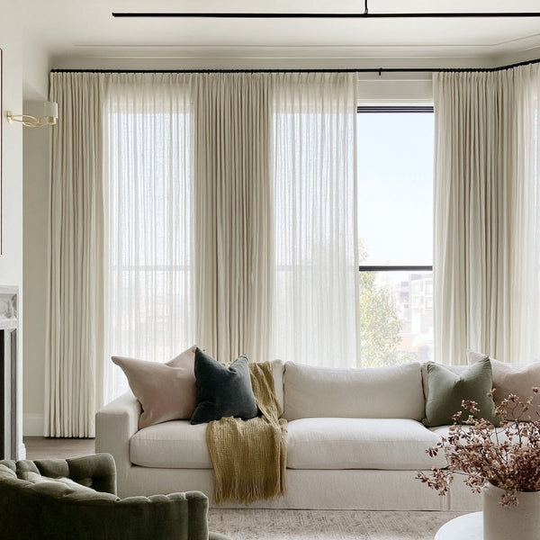 Amalfi Linen Drapes