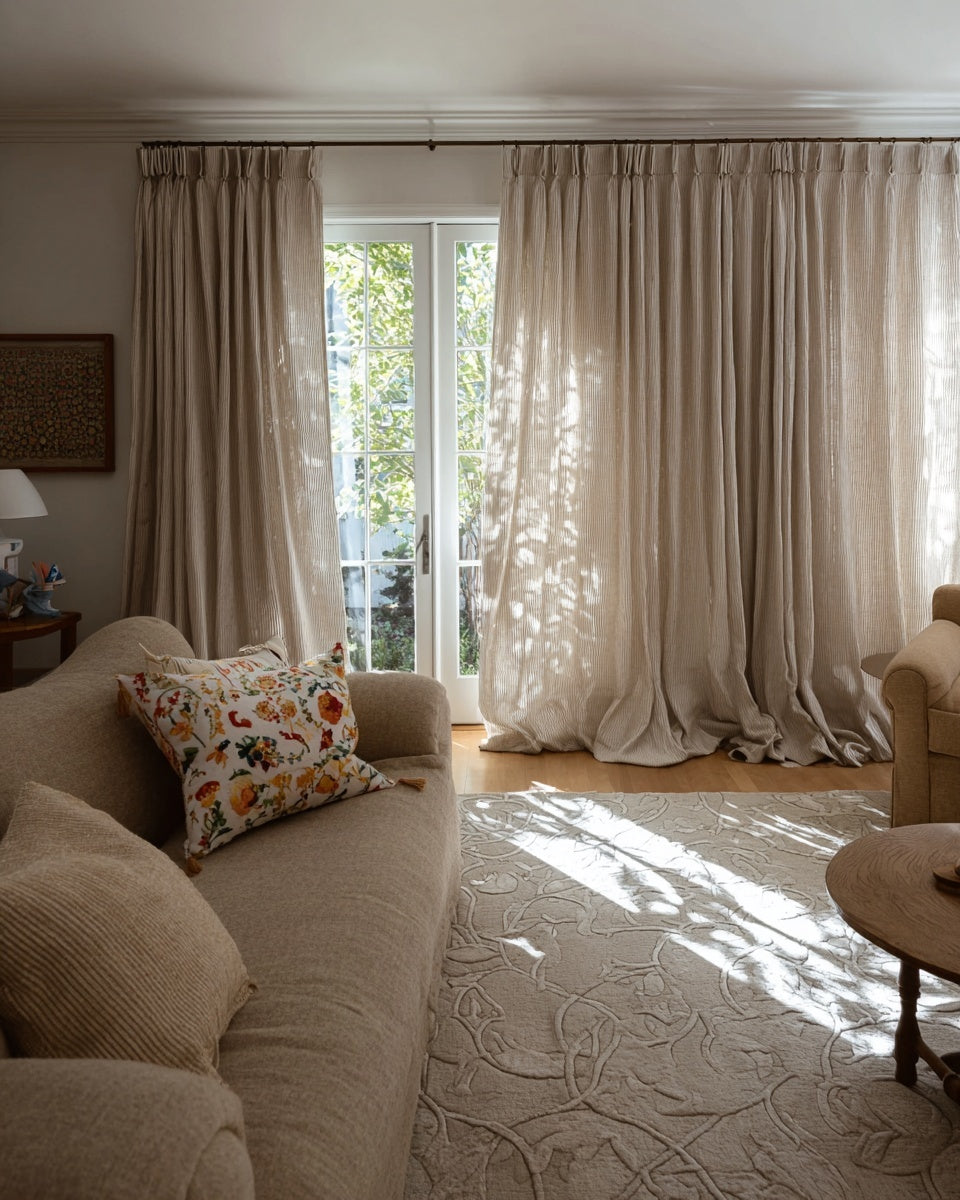 Amalfi Linen Drapes