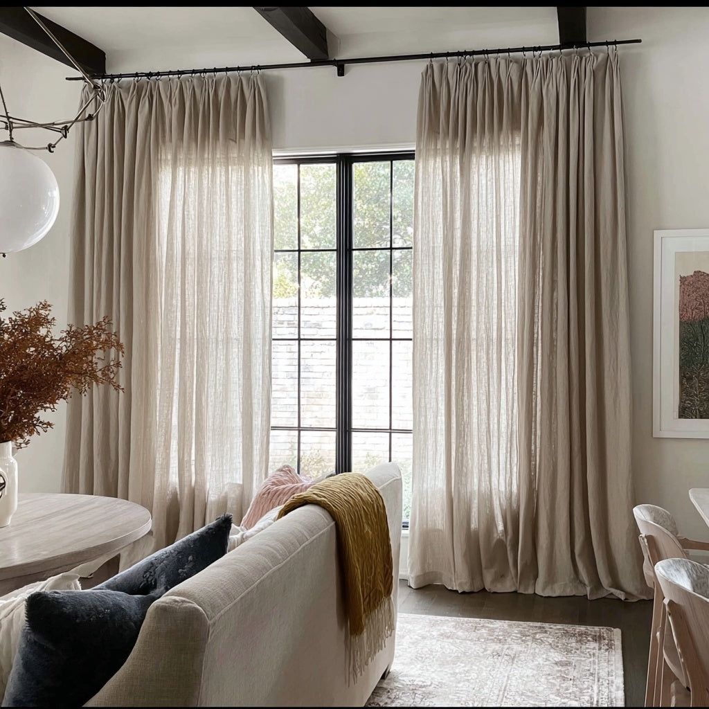 Amalfi Linen Drapes