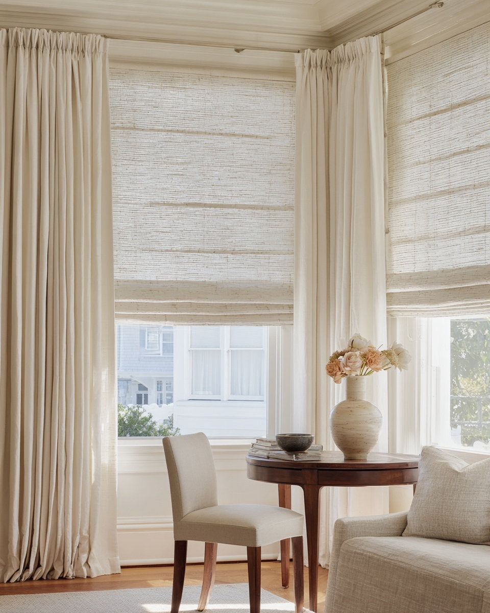 linen curtains