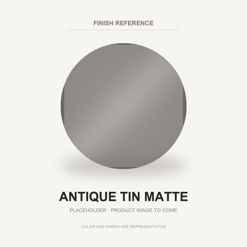 Antique Tin Matte finish placeholder for 