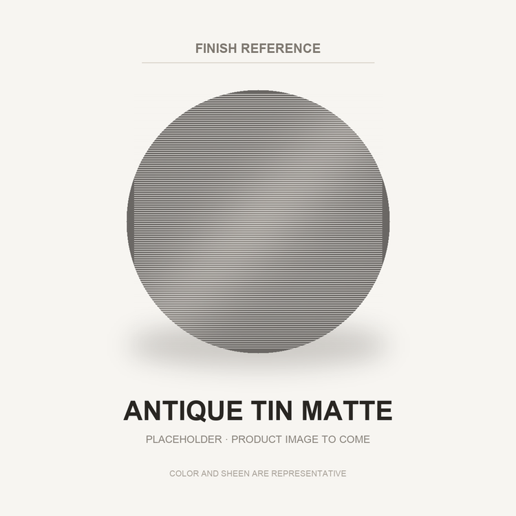 Antique Tin Matte finish placeholder for 