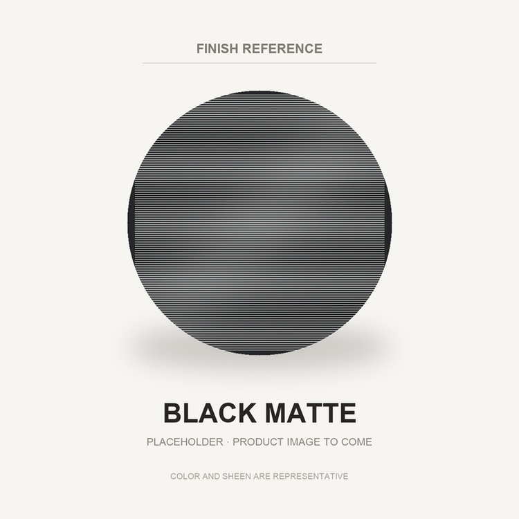 Black Matte finish placeholder for 