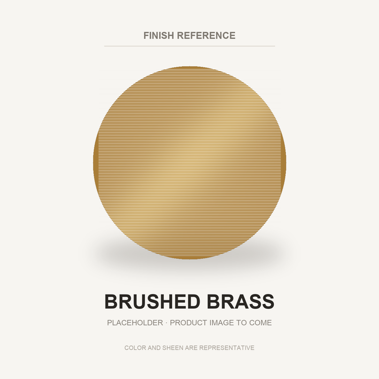 Brushed Brass finish placeholder for 
