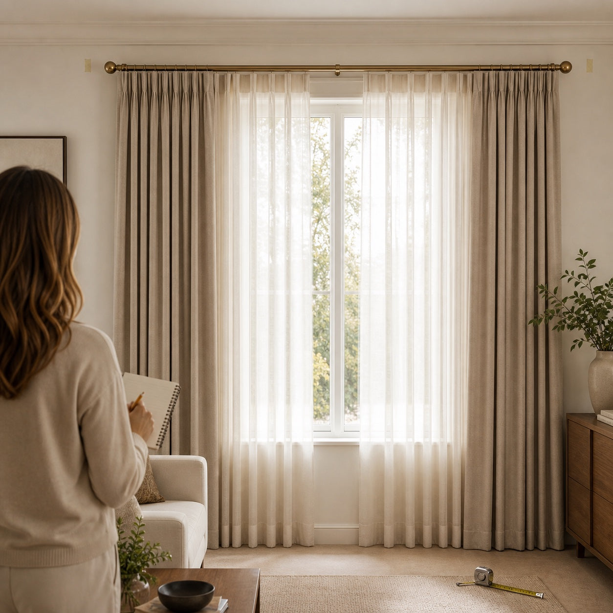Step back and look at the whole window.